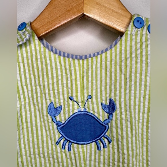 Boys N Berries REVERSIBLE sunsuit 3/6M - Picture 3 of 6